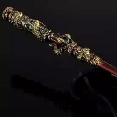 华髻 如意金箍棒 新中式复古 国风小众高级感招财转运情怀 合金 首饰配件 男女同款情侣款