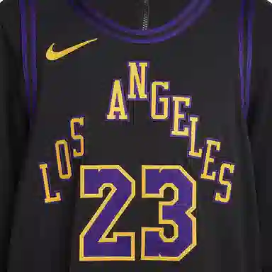 Nike LeBron James Los Angeles Lakers City Edition 2023/24 Jersey