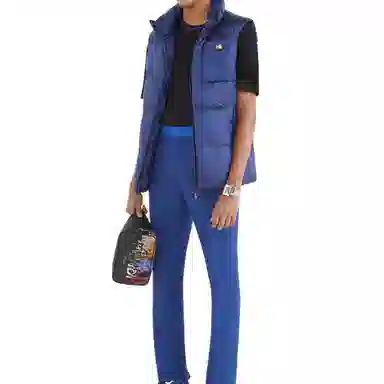 Fendi FW21 Nylon Vest Blue