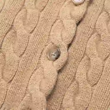 Polo Ralph Lauren Cable-Knit Wool-Cashmere Cardigan