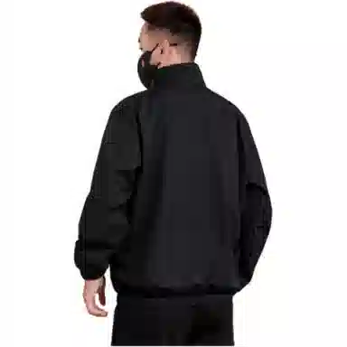 乔丹 运动生活系列 梭织开衫立领运动长袖夹克 男款 浅苔灰