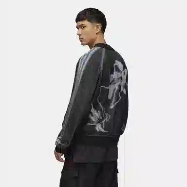 Y-3 GFX Knit Cardigan Black