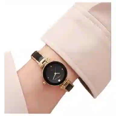 Anne Klein Quartz Watch 24mm Black Dial