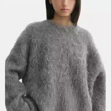 TOTEME Sweater Deep Marl Grey