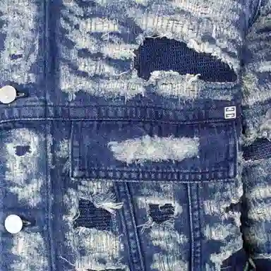 Givenchy SS22 Denim Jacket Blue