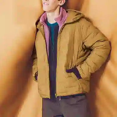 UNIQLO Hooded Cotton Jacket Men