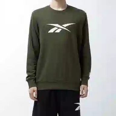 Reebok Logo Crewneck Sweatshirt Green