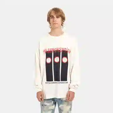 False Perception Vintage Long Sleeve Sweatshirt