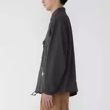 and wander FW25 crinkled nylon shirts jacket