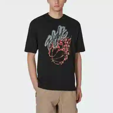 Jordan x Travis Scott Flame Print T-Shirt