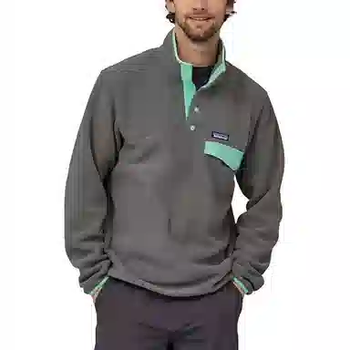patagonia Synchilla Snap-T Logo