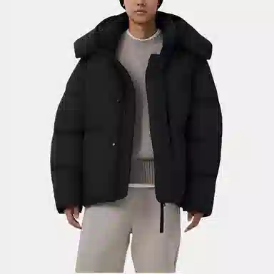 Canada Goose FW24 Detachable Hood Down Jacket Black