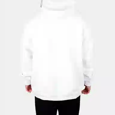 Vetements Logo Hoodie White