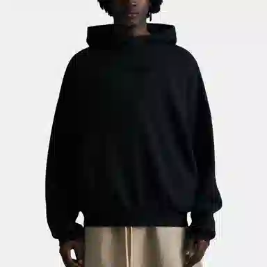 Fear of God Essentials FW23 Hoodie JET BLACK