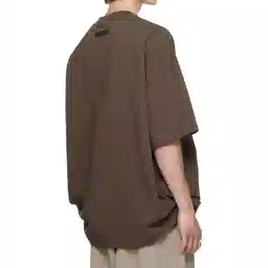 Fear of God Essentials SS24 SS Tee Heather Wood T Heather Wood