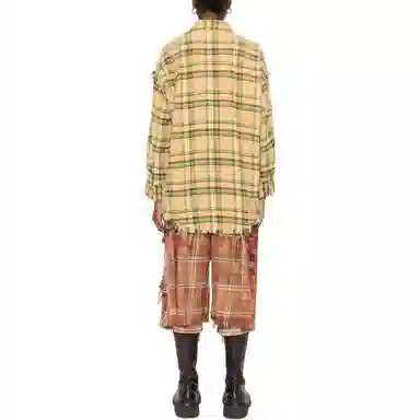 R13 FW25 Plaid Shirt