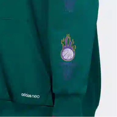 adidas neo M Ssfv2 Hoodie Forest Green