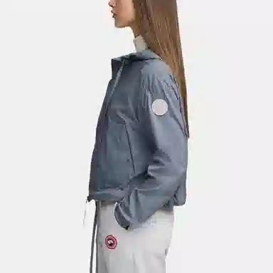 Canada Goose Hooded Jacket Light Blue
