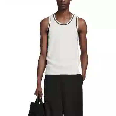 COS Ribbed Tank Top White