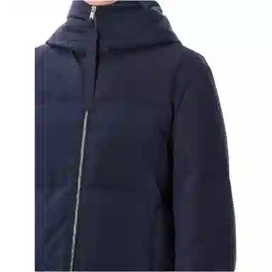 Jil Sander Quilted Down Jacket Navy