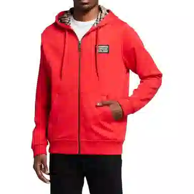 Burberry SS25 Red Hoodie