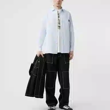 Burberry Classic Shirt Light Blue
