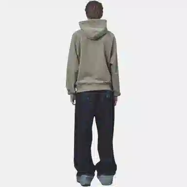 RestRecreation FW25 ZIG ZAG STITCH CROPPED HOOD