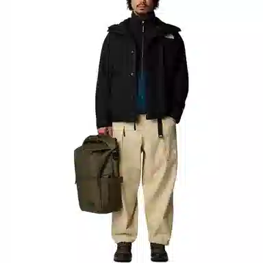 The North Face Logo Hoodie Jacket Black