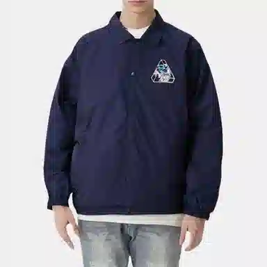 Palace Logo Jacket Navy