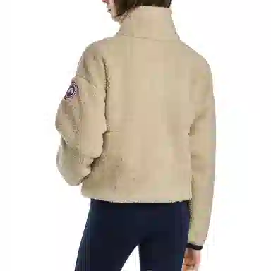 Canada Goose Simcoe Zip Up Sweater Kind High Pile Fleece Logo