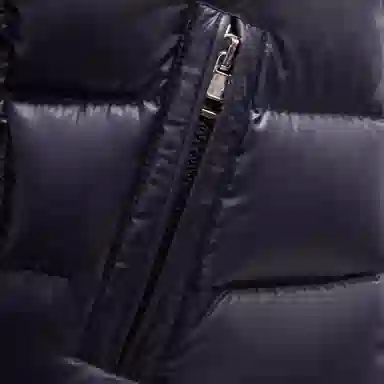 Moncler FW22 Quilted Logo Vest Blue