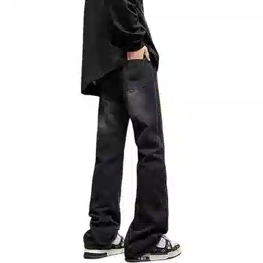 MGXEK Vibe Patchwork Flared Jeans