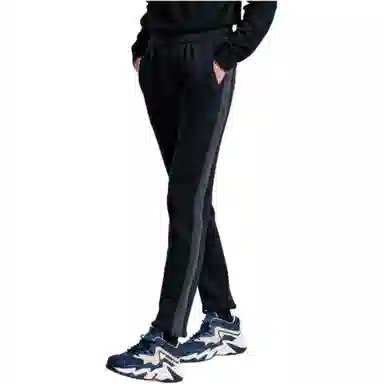 比音勒芬 中腰高弹纯色休闲裤 男款 黑色