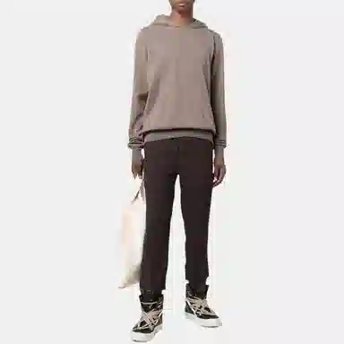 Rick Owens DRKSHDW FW21 Brown Hoodie