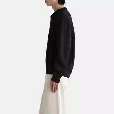 COS Textured Polo Knit Long Sleeve