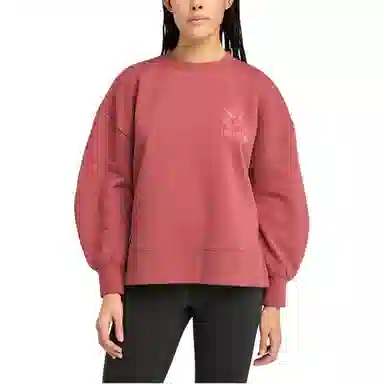 Timberland Crewneck Fleece Sweatshirt Burgundy