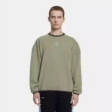 Fear of God Athletics x adidas SS24 Suede Fleece Crewneck Clay