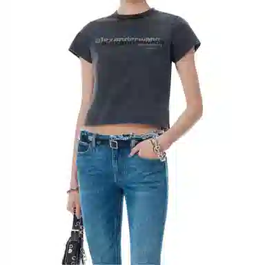 Alexander Wang SS25 Acid Wash T-Shirt