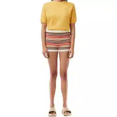 Lacoste Classic Logo Tee Yellow