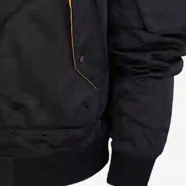 Jordan Bear Print Jacket Black