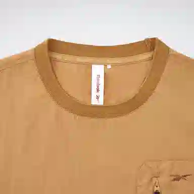 Reebok CAMP WOVEN TEE Orange