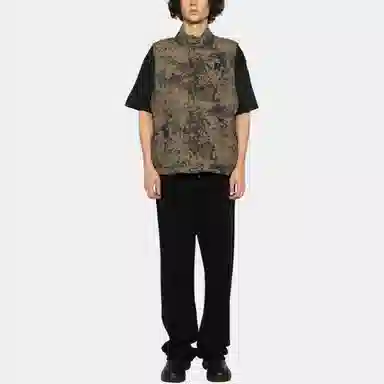 REPRESENT Camo Zip Vest