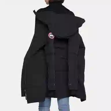 Canada Goose Regeneration FW22 Hoodie Down Coat Black