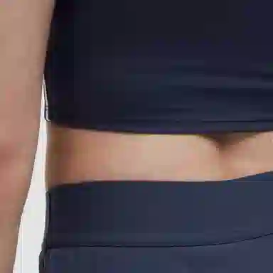 lululemon Tight-FitCropped T Club BlueWhite