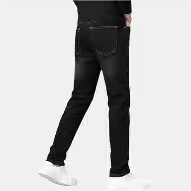 太子龍 时尚修身中腰牛仔裤 男款