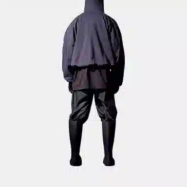 YEEZY x Gap x Balenciaga Logo Hoodie Black