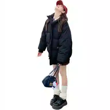 思蓓儿 百搭时尚长袖棉服 女款