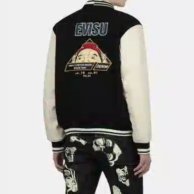EVISU FW22 Baseball Jacket