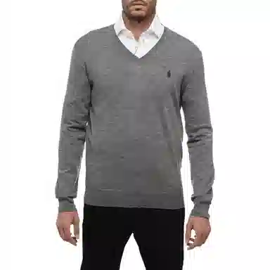 Polo Ralph Lauren V-Neck Sweater Grey