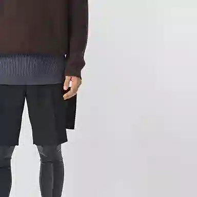 Burberry FW21 Black Wool Shorts